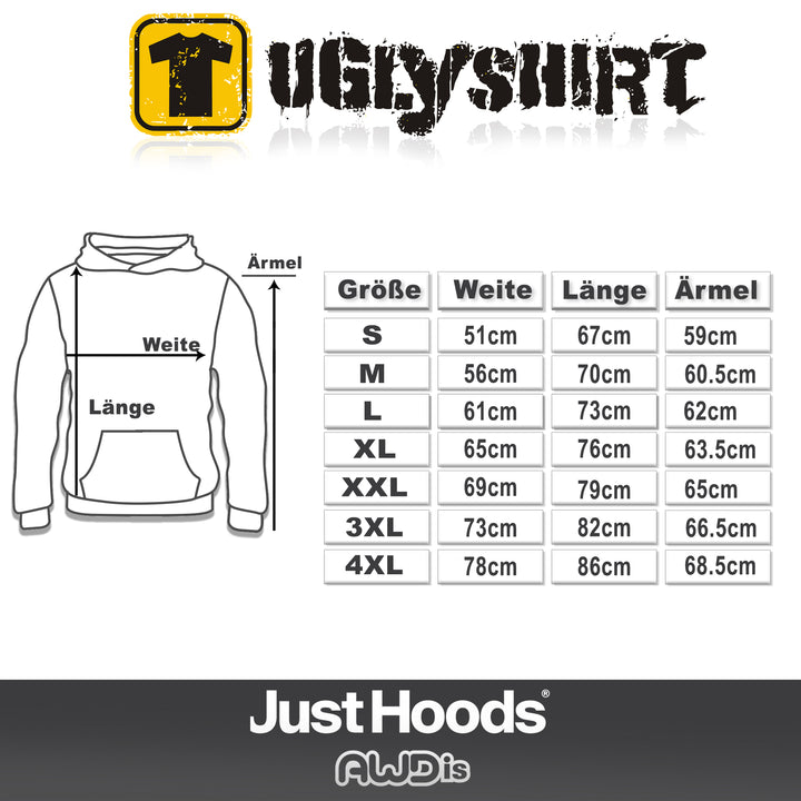 Legende Chuck Kapuzenpullover | 80er Actionheld Retro Hoodie Chuck Norris | M2