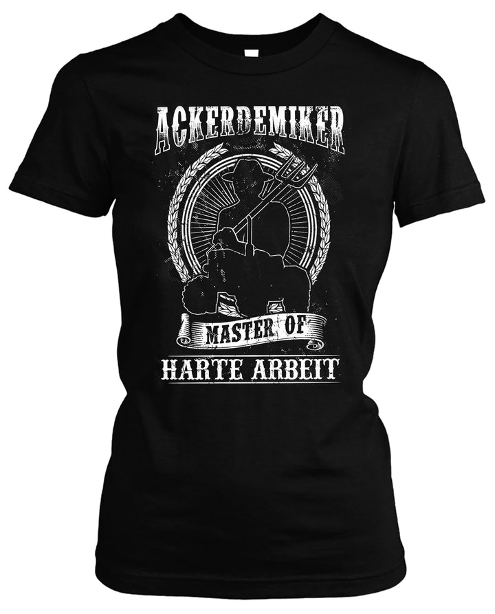 Ackerdemiker Damen T-Shirt | Landwirt Traktor Bauer