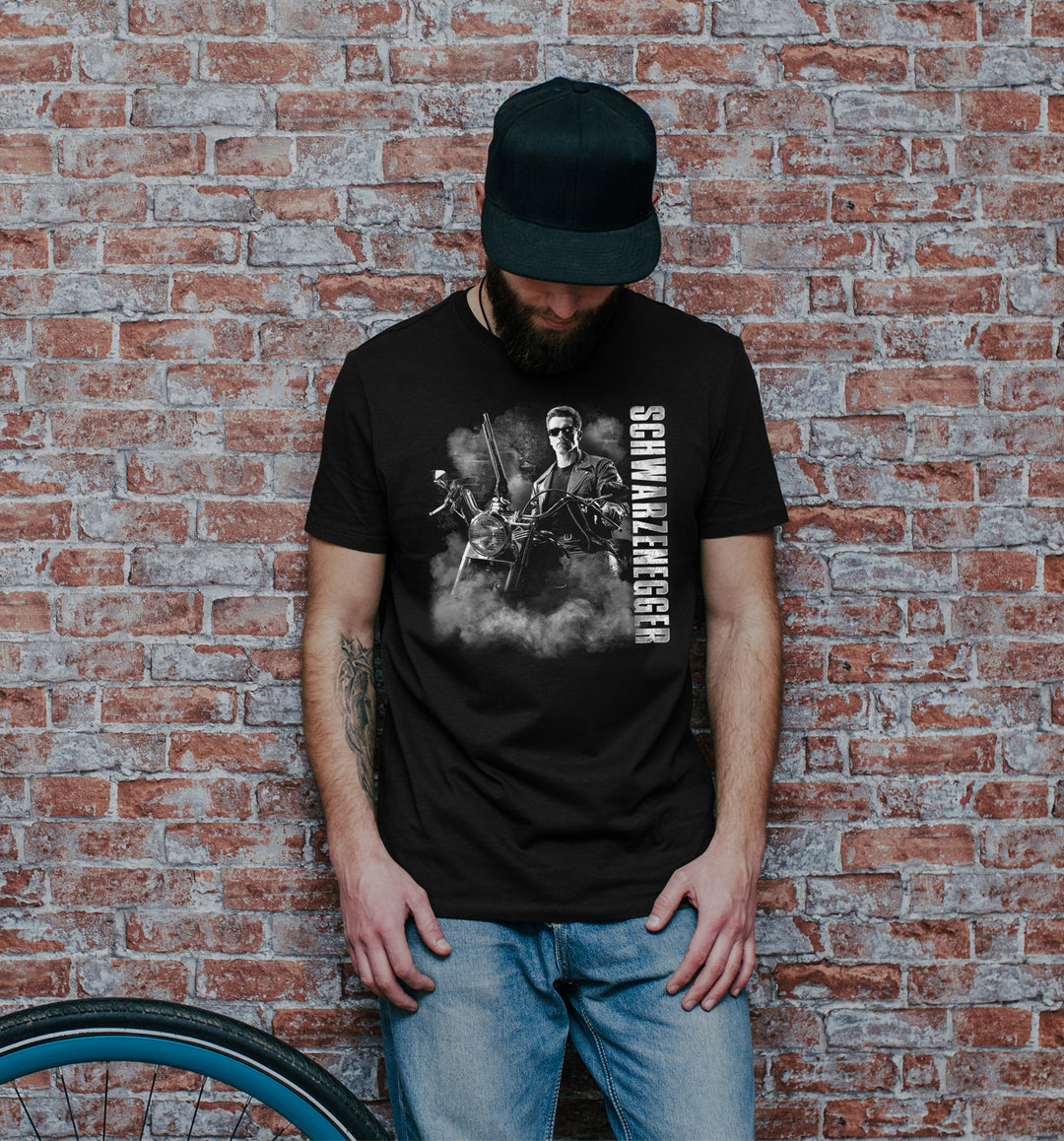 Arnold Schwarzenegger T-Shirt | Terminator T800 Retro Arni 80er | M3