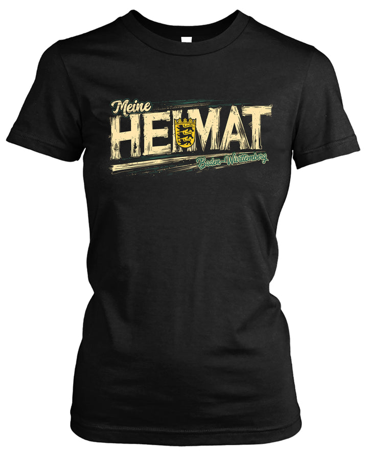 Heimat Baden-Württemberg Damen T-Shirt | Schwaben Stuttgart | FB