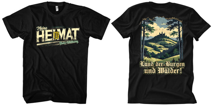 Heimat Baden-Württemberg T-Shirt | Schwaben Stuttgart | FB
