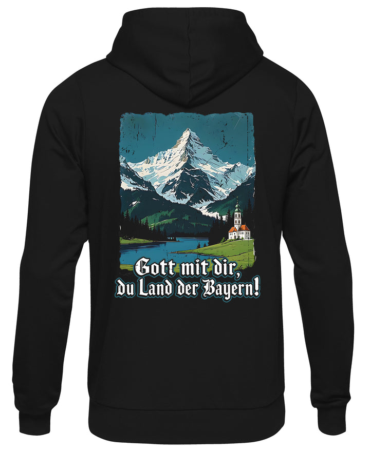 Heimat Bayern Kapuzenpullover | München Allgäu Tradition | FB