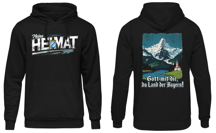 Heimat Bayern Kapuzenpullover | München Allgäu Tradition | FB