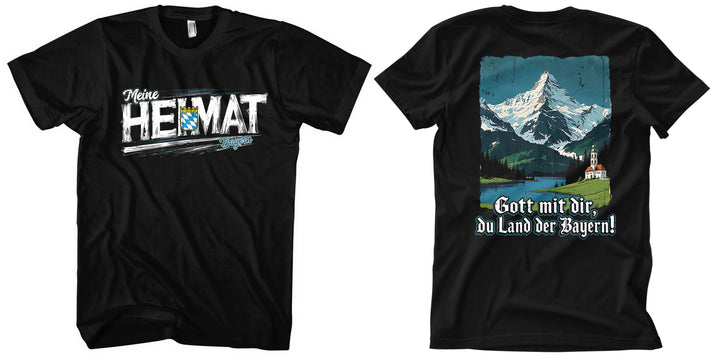 Heimat Bayern T-Shirt | München Allgäu Tradition | FB