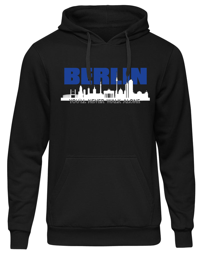 Berlin Skyline Kapuzenpullover | Hoodie Skyline Pullover Geschenk