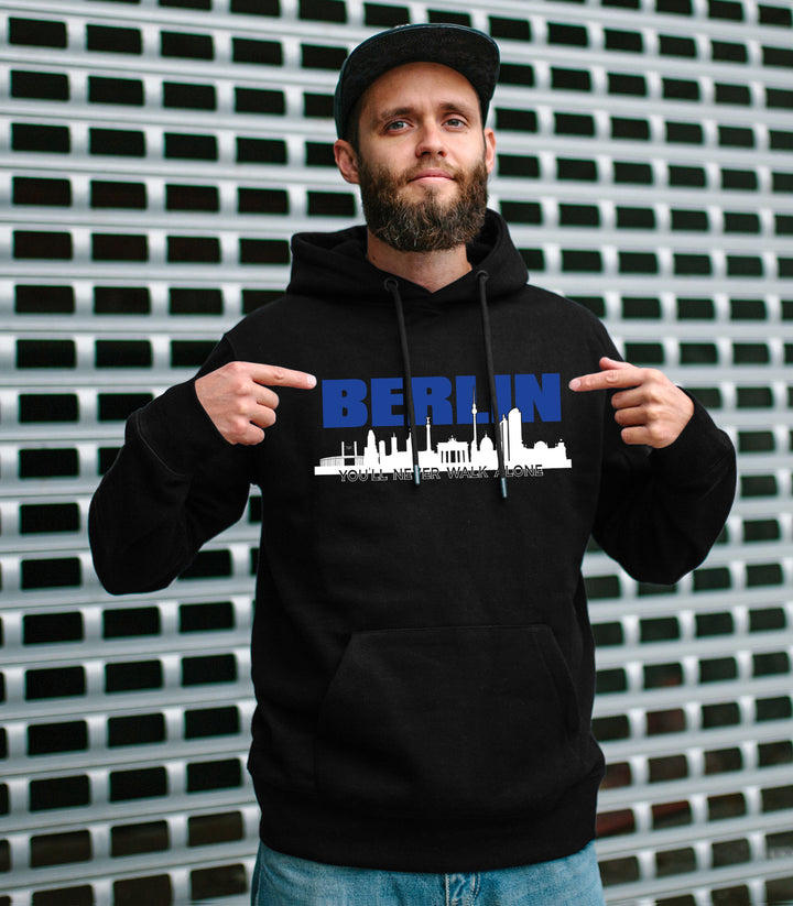 Berlin Skyline Kapuzenpullover | Hoodie Skyline Pullover Geschenk