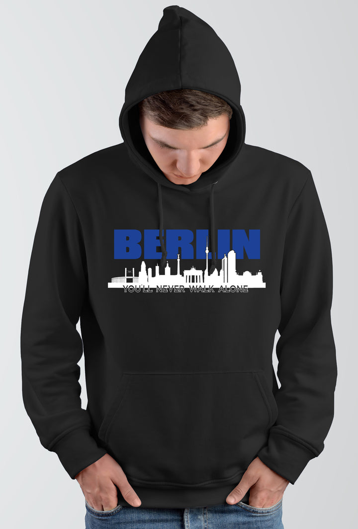 Berlin Skyline Kapuzenpullover | Hoodie Skyline Pullover Geschenk