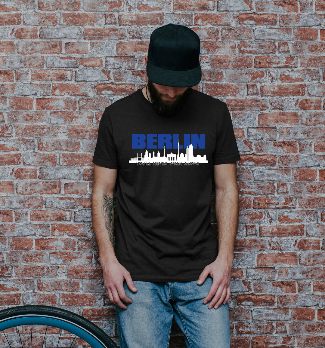 Berlin Skyline T-Shirt | Hauptstadt Deutschland Berlin Fan Shirt