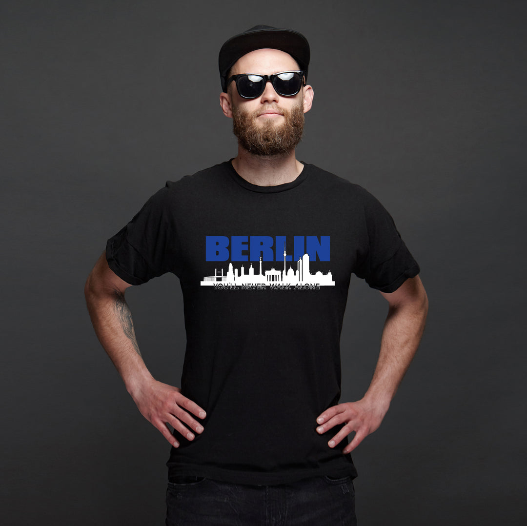 Berlin Skyline T-Shirt | Hauptstadt Deutschland Berlin Fan Shirt