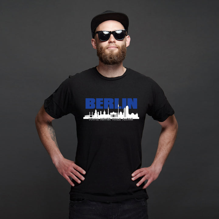 Berlin Skyline T-Shirt | Hauptstadt Deutschland Berlin Fan Shirt