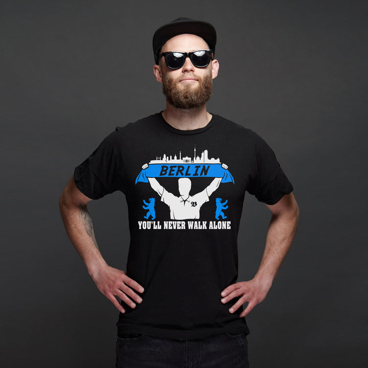 Berlin Support T-Shirt | Stadt City Skyline Fussball