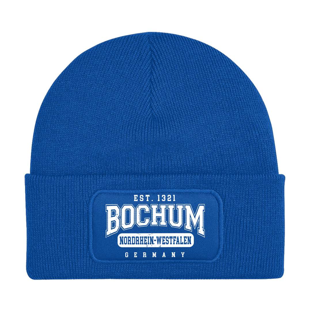 College City Bochum Mütze | Ruhrpott Wintermütze | Patch Beanie