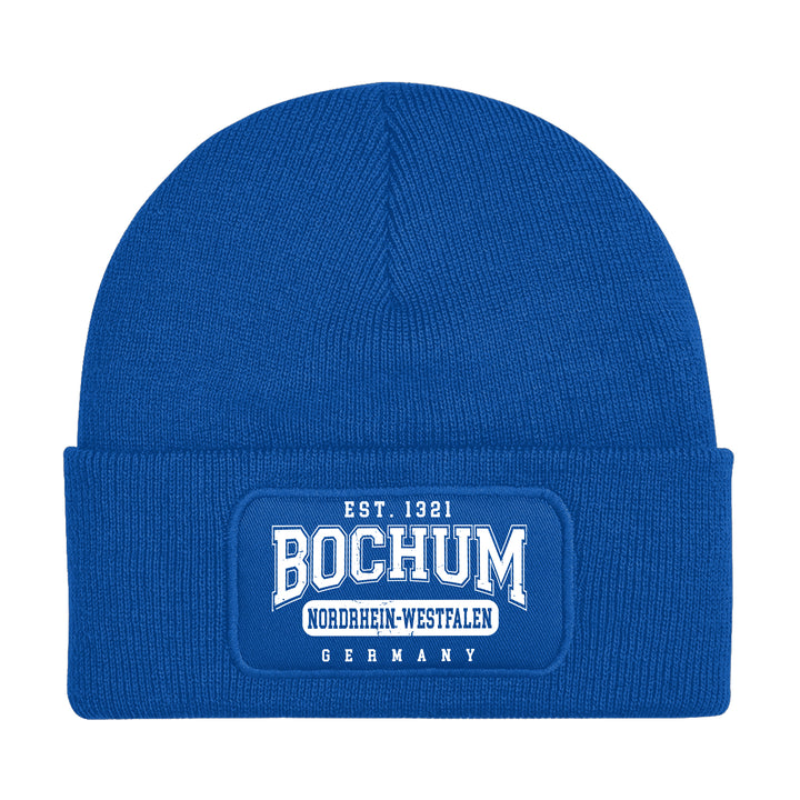 College City Bochum Mütze | Ruhrpott Wintermütze | Patch Beanie