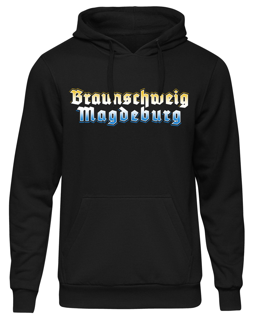 Braunschweig & Magdeburg Kapuzenpullover | Freundschaft Fussball | M2