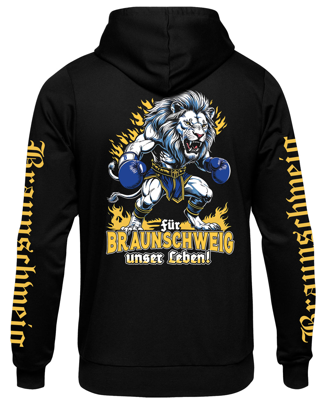 Braunschweig über alles Kapuzenpullover | Niedersachsen | Ärmeldruck