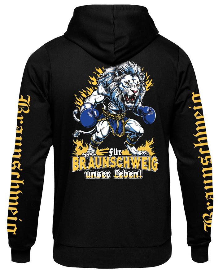 Braunschweig über alles Kapuzenpullover | Niedersachsen | Ärmeldruck