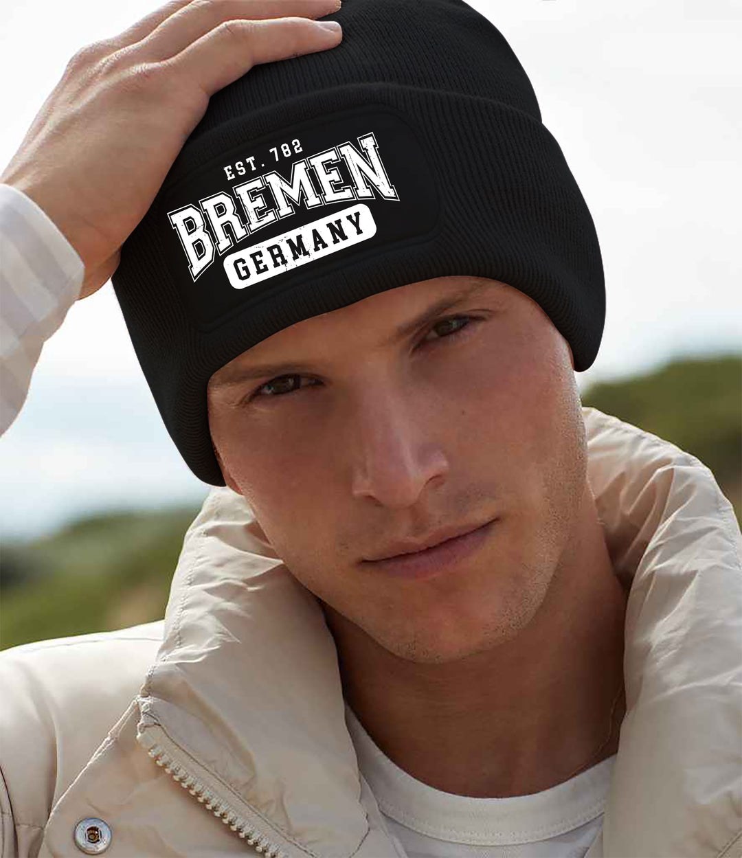 College City Bremen Mütze | Hansestadt Wintermütze | Patch Beanie