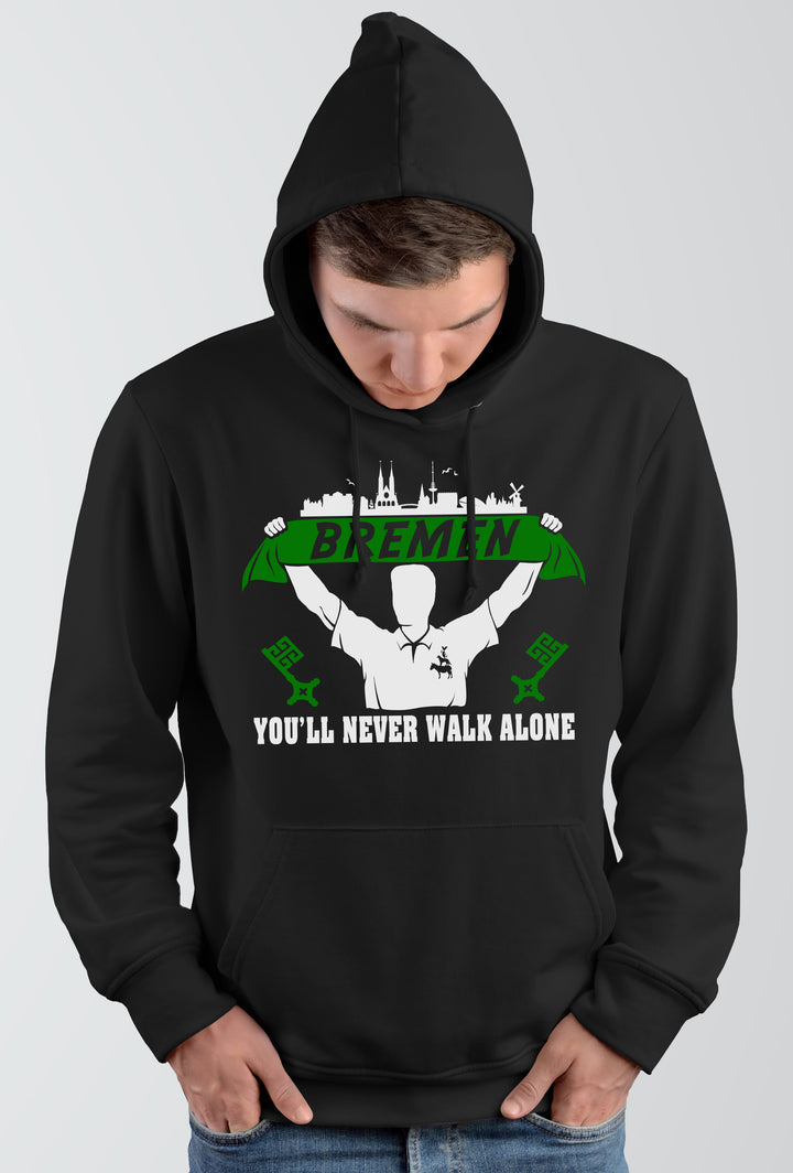 Bremen Support Kapuzenpullover | Skyline Fussball City Fanartikel
