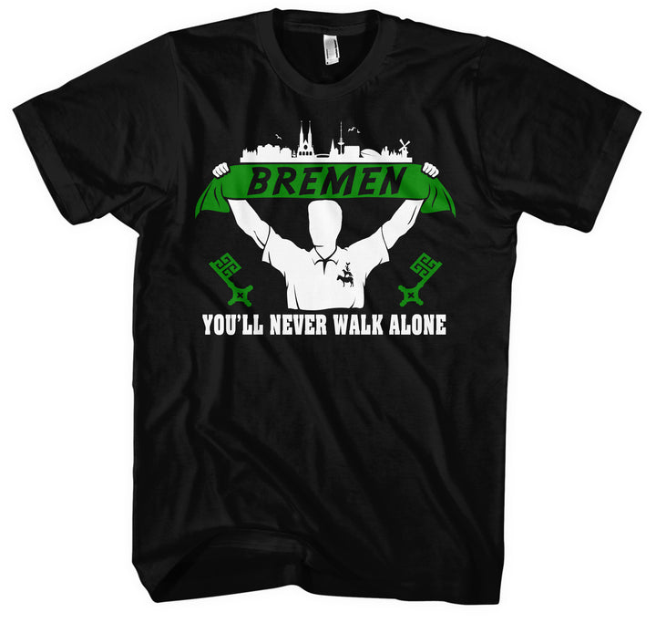 Bremen Support T-Shirt | Stadt City Skyline Fussball