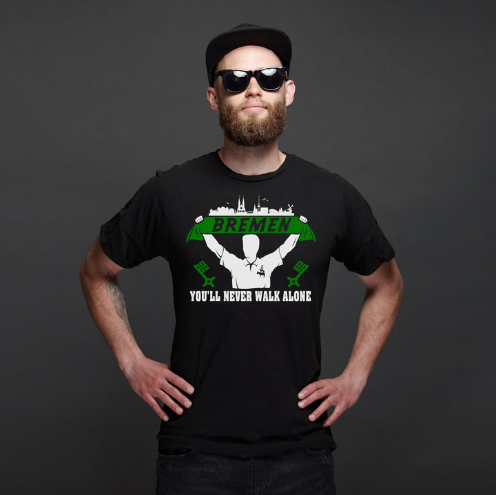 Bremen Support T-Shirt | Stadt City Skyline Fussball