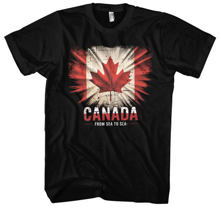 Canada T-Shirt | Kanada Flagge Vinatge