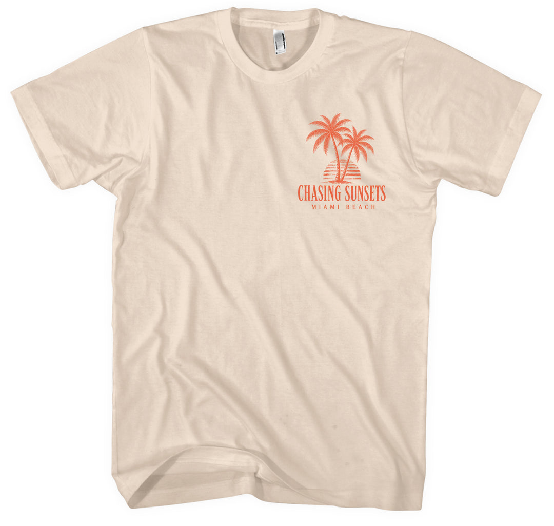 Chasing Sunsets T-Shirt | Miami Beach