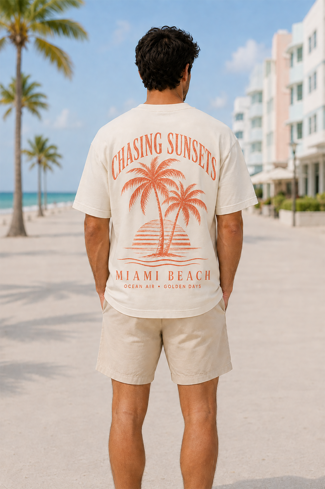 Chasing Sunsets T-Shirt | Miami Beach