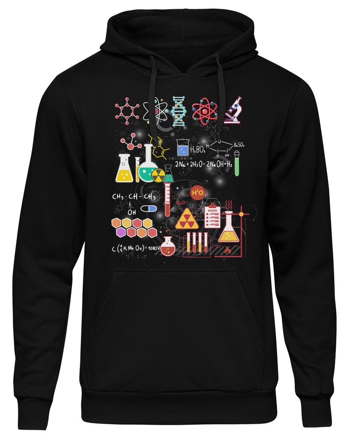 Chemiker Kapuzenpullover | Chemie Physik Wissenschaft Mathematik Mathe | M1