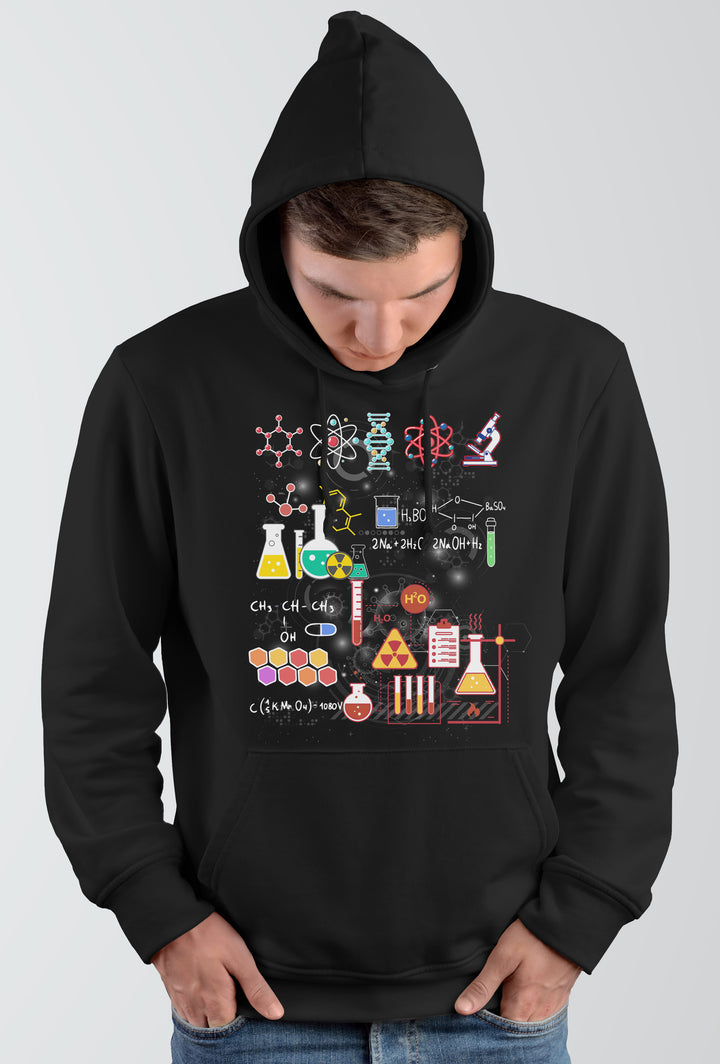 Chemiker Kapuzenpullover | Chemie Physik Wissenschaft Mathematik Mathe | M1