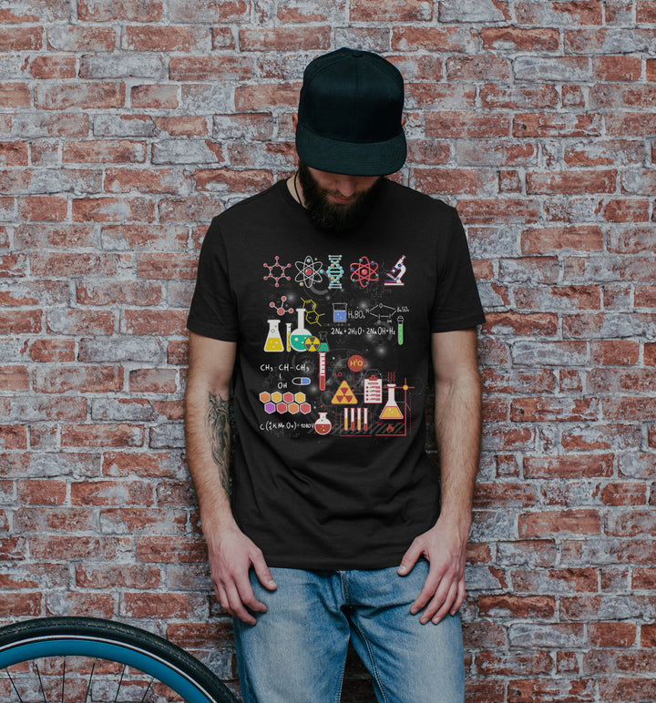 Chemiker T-Shirt | Chemie Physik Wissenschaft Mathematik Mathe | M1