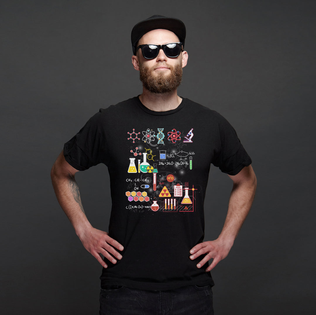 Chemiker T-Shirt | Chemie Physik Wissenschaft Mathematik Mathe | M1