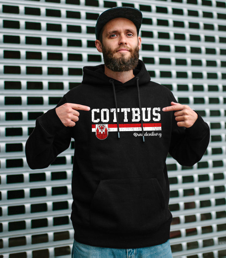 Cottbus Heimat Kapuzenpullover | Fanartikel für Brandenburg | M1-M2