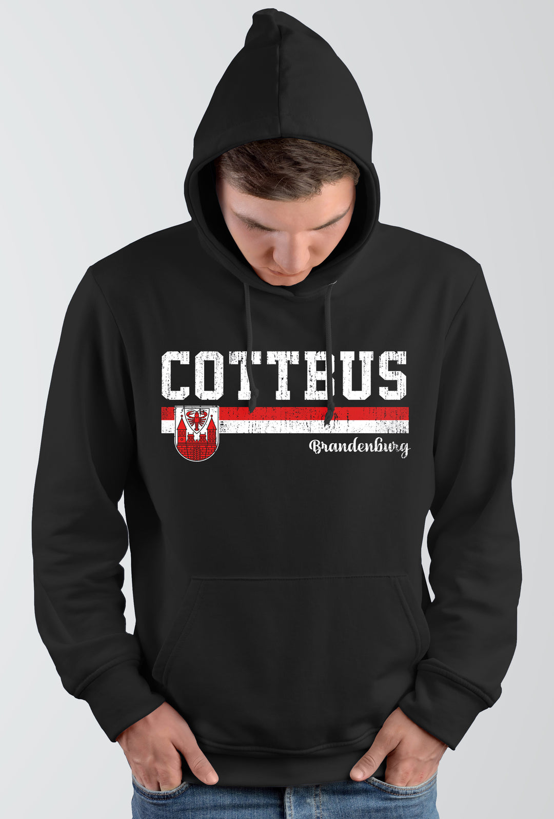 Cottbus Heimat Kapuzenpullover | Fanartikel für Brandenburg | M1-M2
