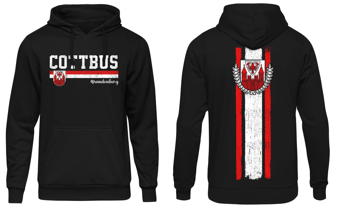 Cottbus Heimat Kapuzenpullover | Fanartikel für Brandenburg | M1-M2