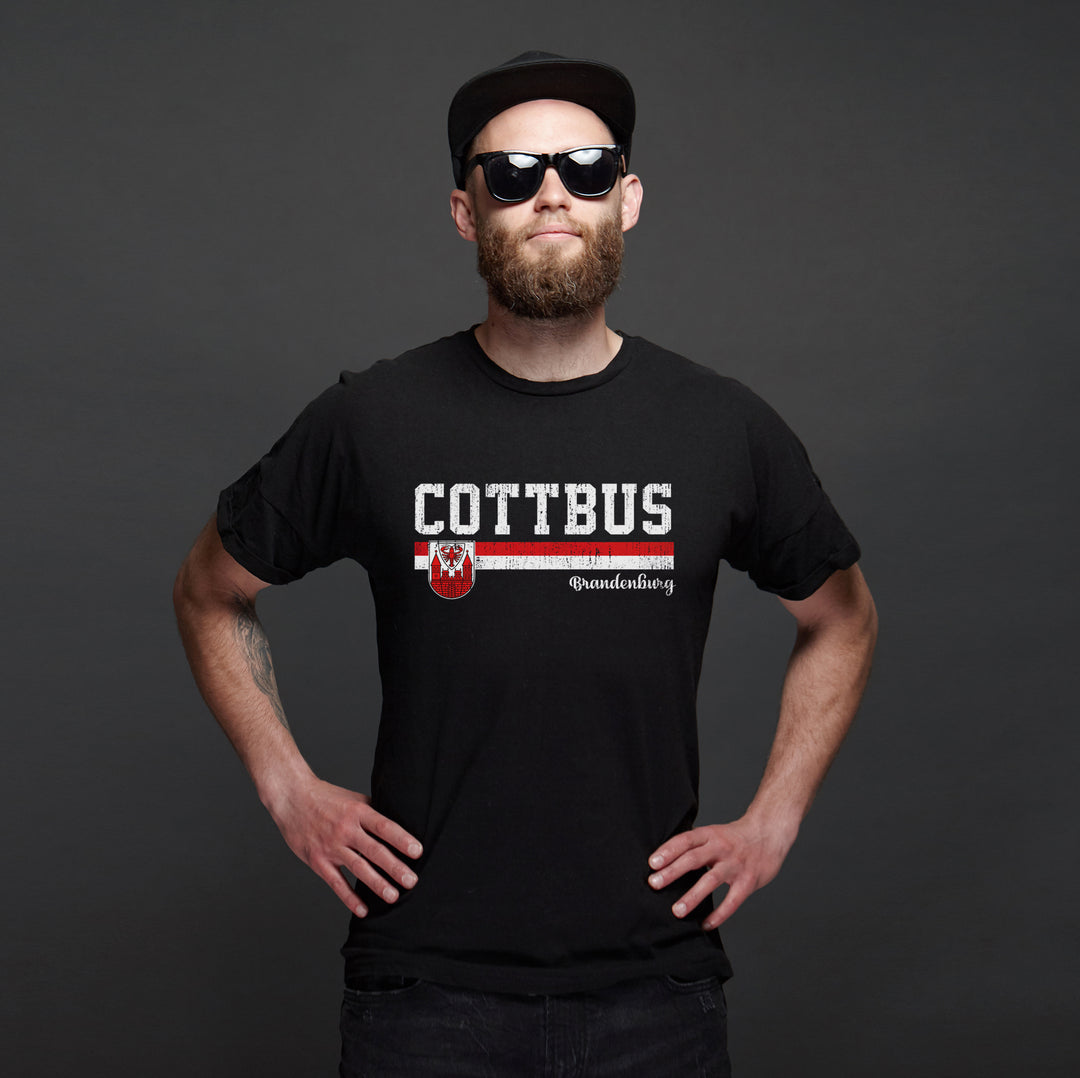 Cottbus Heimat T-Shirt | Fanartikel für Brandenburg & Lausitz | M1-M2