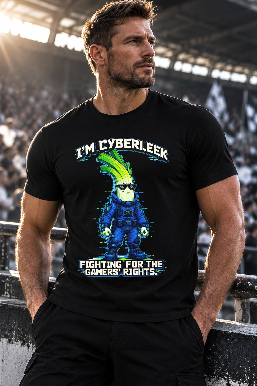 CyberLeek T-Shirt | Gaming Shirt Zocker Gamer