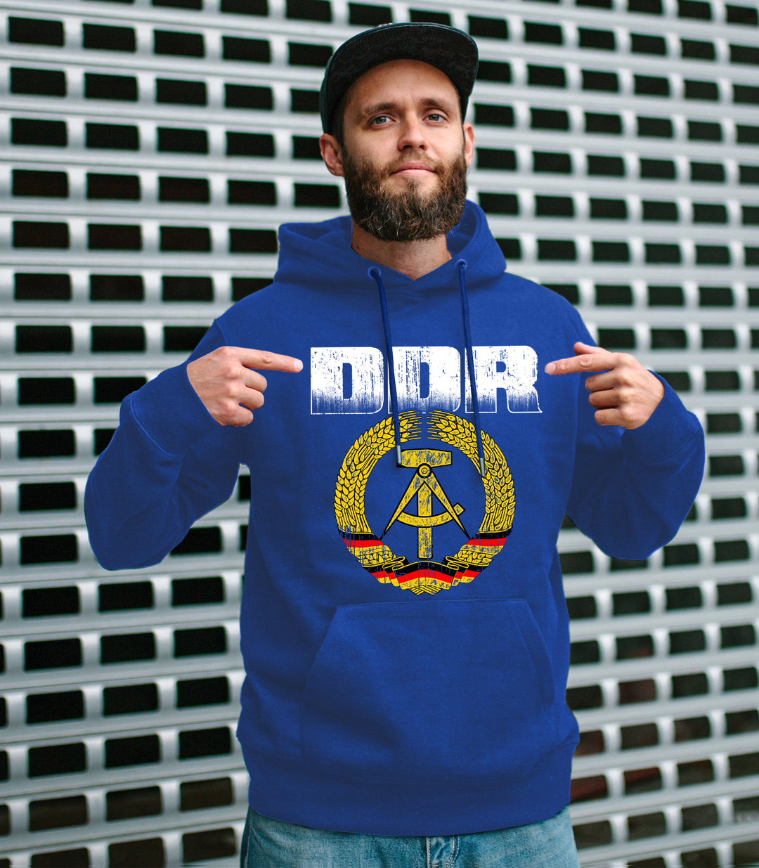 DDR Kapuzenpullover | Ostdeutschland Simson Trabant IFA | M1