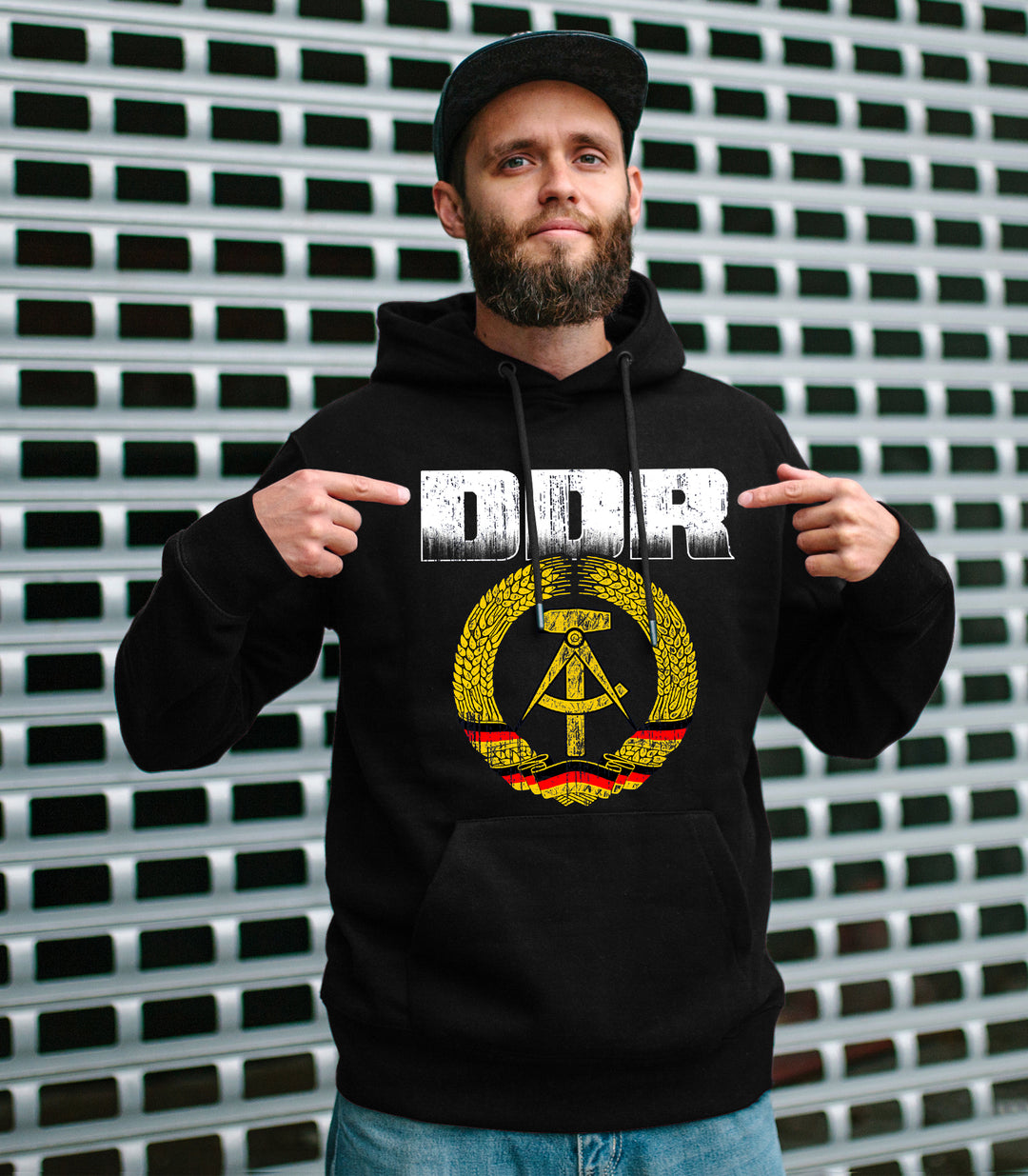 DDR Kapuzenpullover | Ostdeutschland Simson Trabant IFA | M1