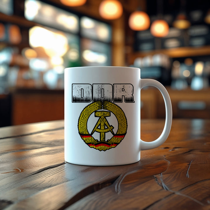 DDR Tasse | Kaffeetasse & Kaffeebecher Ostdeutschland Deutschland Geschenk | M1