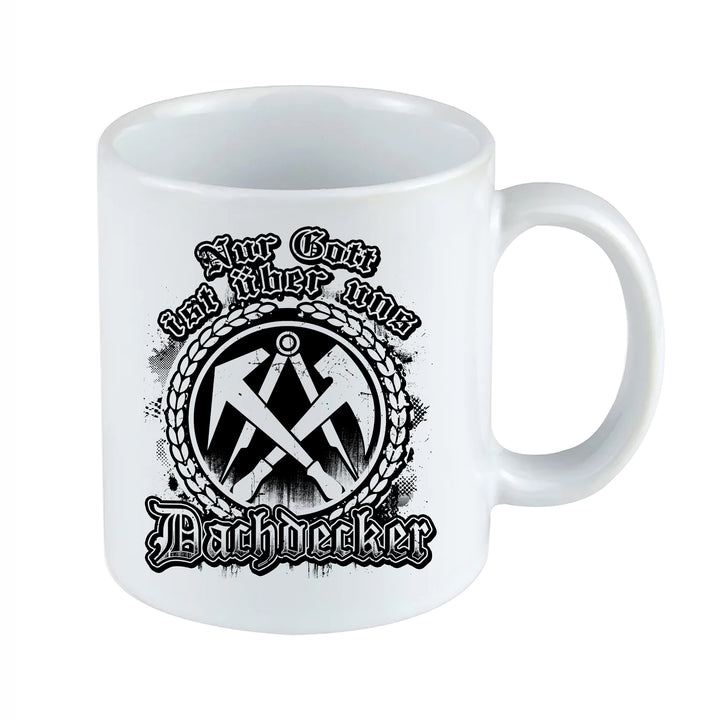 Dachdecker Tasse | Kaffeetasse Kaffeebecher Dachdecker Handwerker Beruf Geschenk | M3
