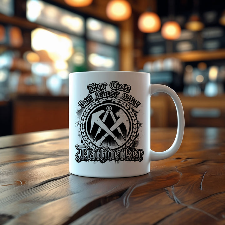 Dachdecker Tasse | Kaffeetasse Kaffeebecher Dachdecker Handwerker Beruf Geschenk | M3