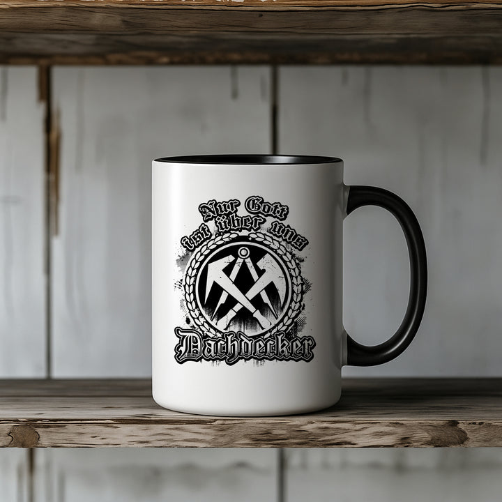 Dachdecker Tasse | Kaffeetasse Kaffeebecher Dachdecker Handwerker Beruf Geschenk | M3