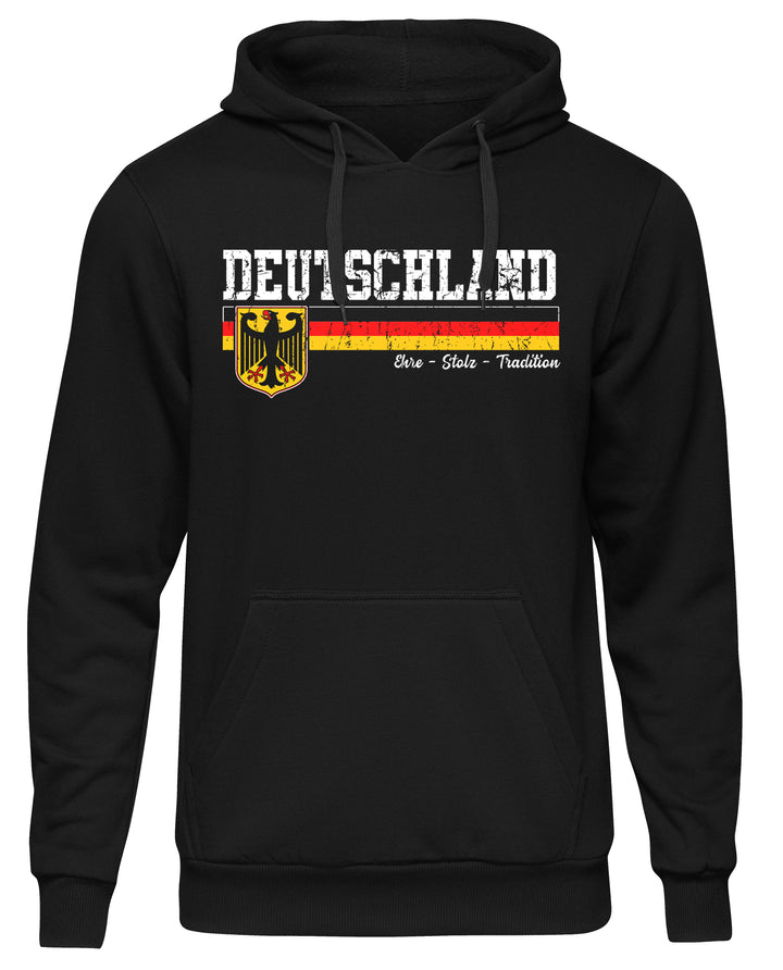 Deutschland Kapuzenpullover | Deutscher Fanartikel Hoodie German Pullover | M14