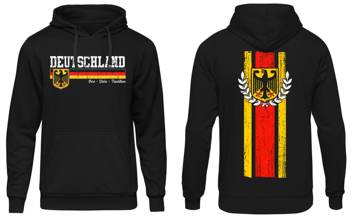 Deutschland Kapuzenpullover | Deutscher Fanartikel Hoodie German Pullover | M14