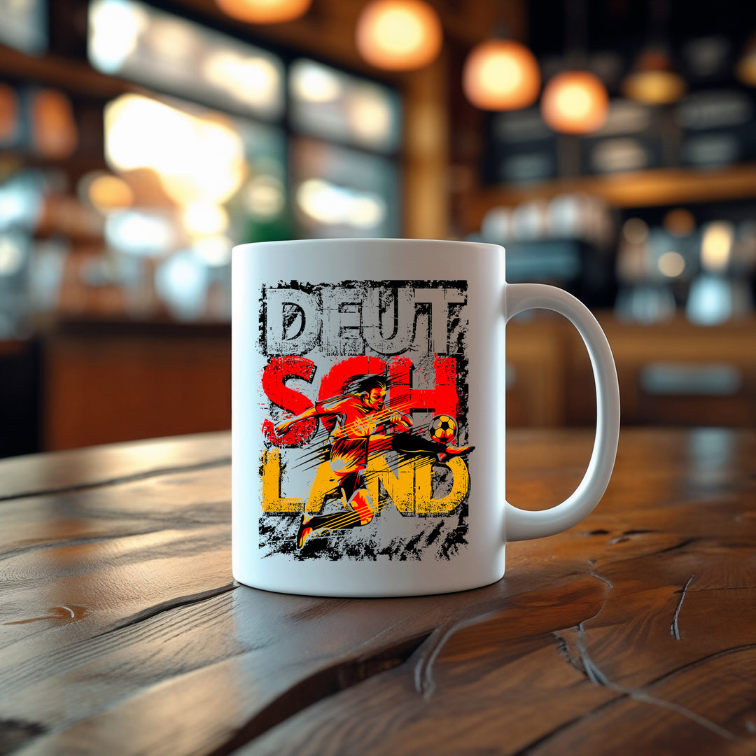 Deutschland Tasse | Kaffeetasse Sport Germany Kaffeebecher für Fans | M1