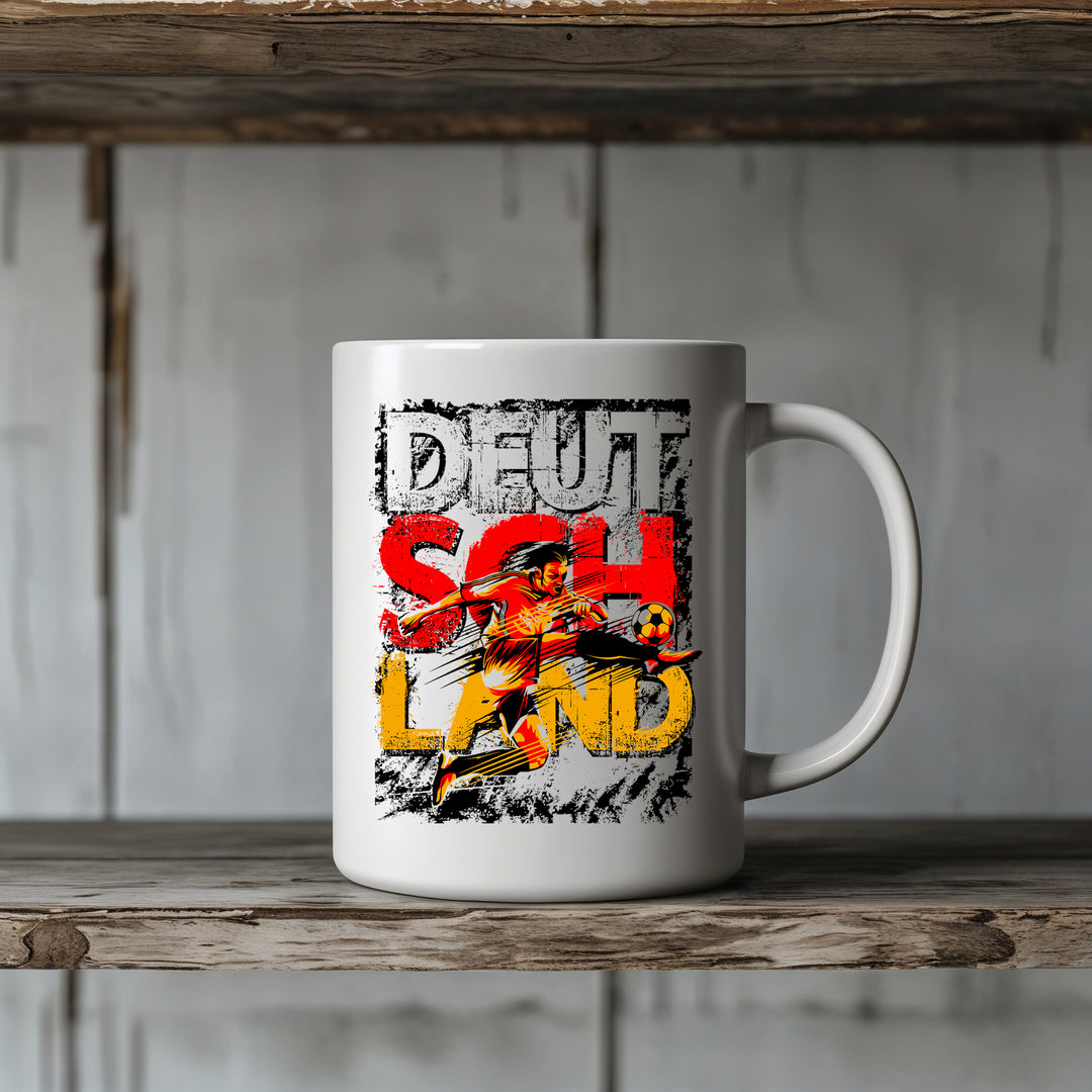 Deutschland Tasse | Kaffeetasse Sport Germany Kaffeebecher für Fans | M1