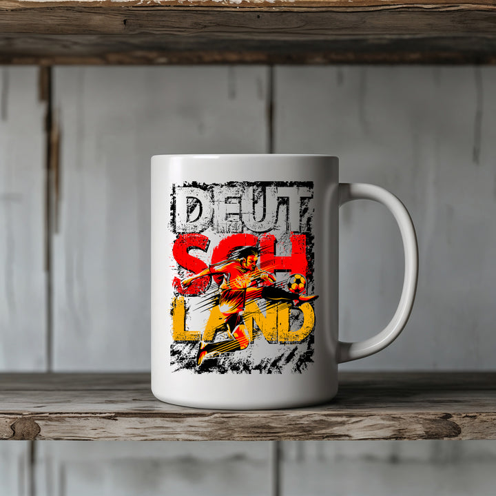 Deutschland Tasse | Kaffeetasse Sport Germany Kaffeebecher für Fans | M1