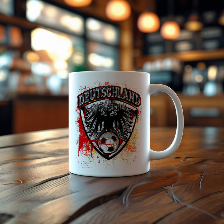 Deutschland Tasse | Kaffeetasse Sport Germany Kaffeebecher für Fans | M2