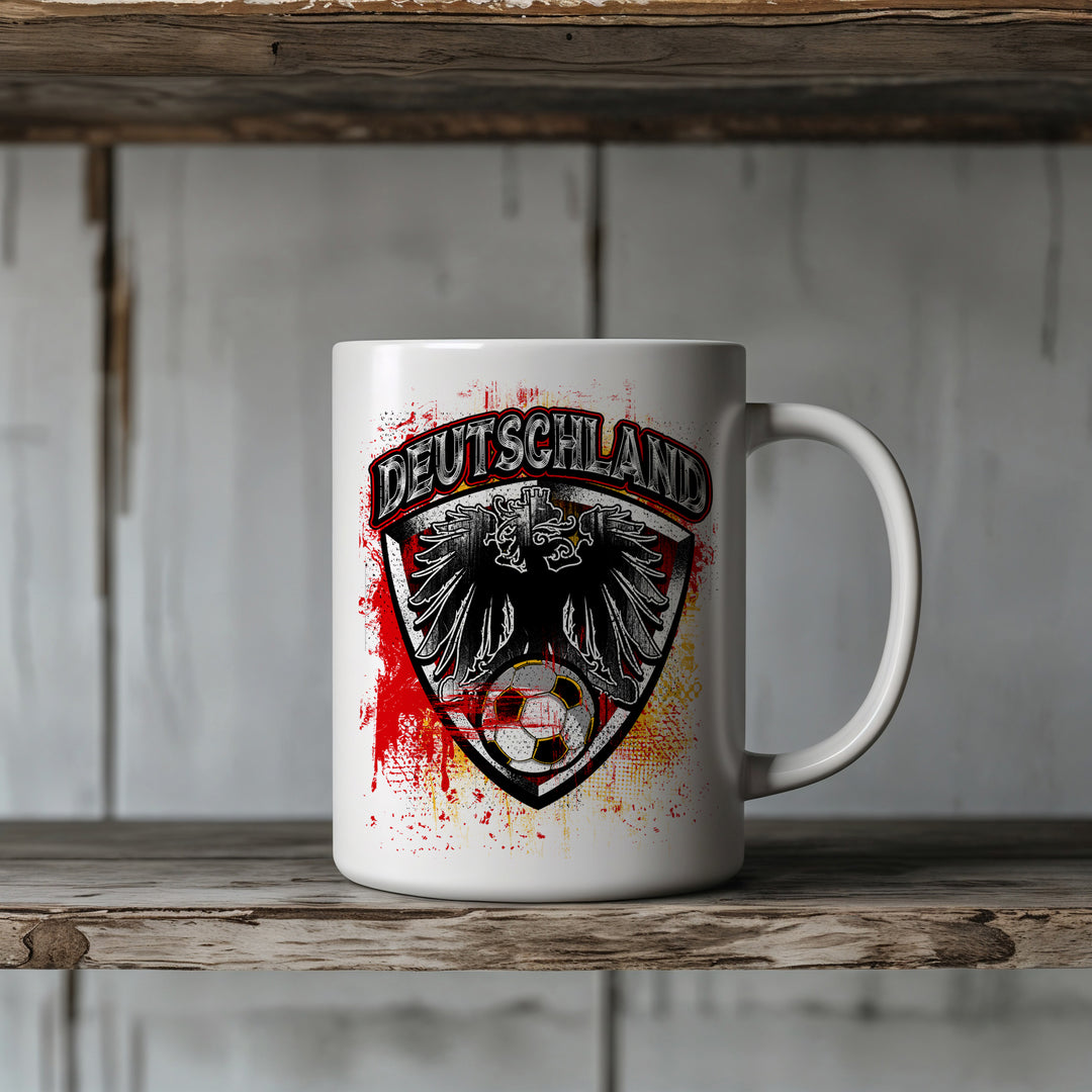 Deutschland Tasse | Kaffeetasse Sport Germany Kaffeebecher für Fans | M2