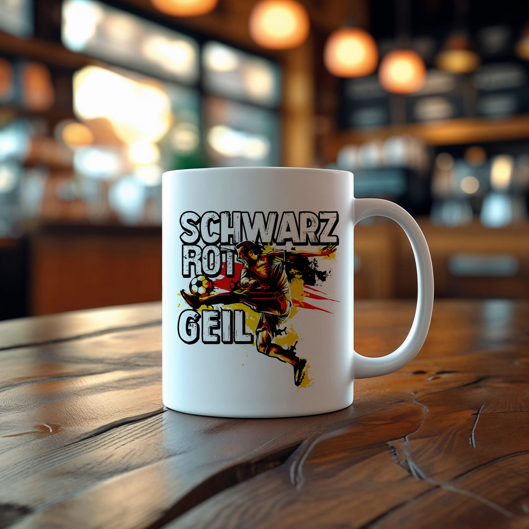 Deutschland Tasse | Kaffeetasse Sport Germany Kaffeebecher für Fans | M3